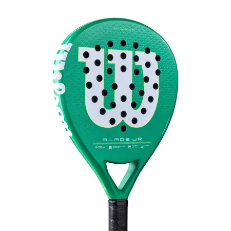 Ракетка для падела WILSON Blade Jr  V4 Padel, WR213811U0, для начин-х, стекловолокно, зеленый за 14&nbsp;934.50 ₽ купить в Владивостоке
