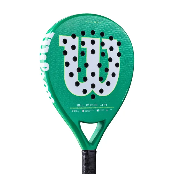 Ракетка для падела WILSON Blade Jr  V4 Padel, WR213811U0, для начин-х, стекловолокно, зеленый за 14&nbsp;934.50 ₽ в Владивостоке