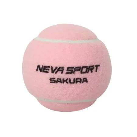 Мяч для падела NS Sakura, UAA2, уп.3 шт, сукно, нат.резина, розовый за 824.50 ₽ купить в Владивостоке