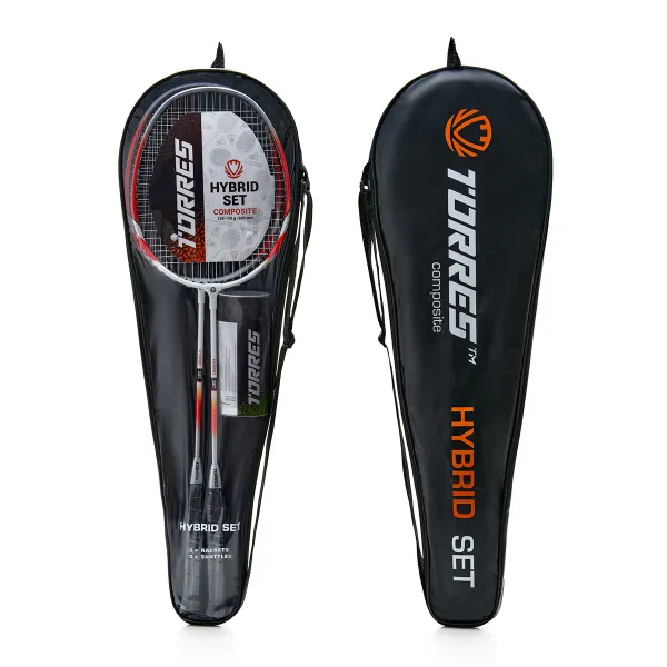 Набор для бадм. TORRES Hybrid Set, BD23505 для начинающ,стал. стерж, алюм. обод, со струнами, оранж за 1&nbsp;858.10 ₽ в Владивостоке