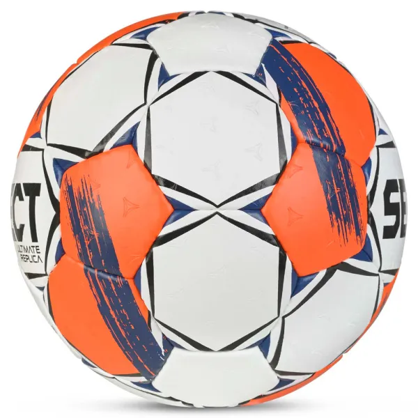 Мяч ганд. SELECT Ultimate Replica v25, 3572858745, р.3(Senior), ПУ,руч.сш, бел-оранж-т.син за 5&nbsp;373.70 ₽ в Владивостоке