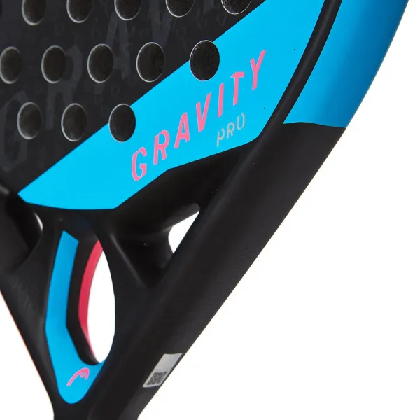 Ракетка для падела HEAD Gravity Pro 2022, 228162,для продв.игр., карбон, стекловолокно,черн-сине-роз за 16&nbsp;138.10 ₽ в Владивостоке