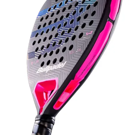 Ракетка для падела BULLPADEL Wonder 27, 497250, для продв.игроков, стекловолокно, карбон, черно-роз за 42&nbsp;969.20 ₽ купить в Владивостоке