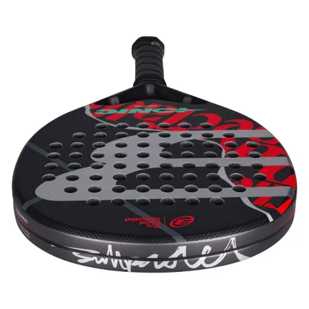 Ракетка для падела BULLPADEL Ionic Control 26, 494412, для продв. игроков, карбон, черно-красный за 33&nbsp;734.80 ₽ купить в Владивостоке