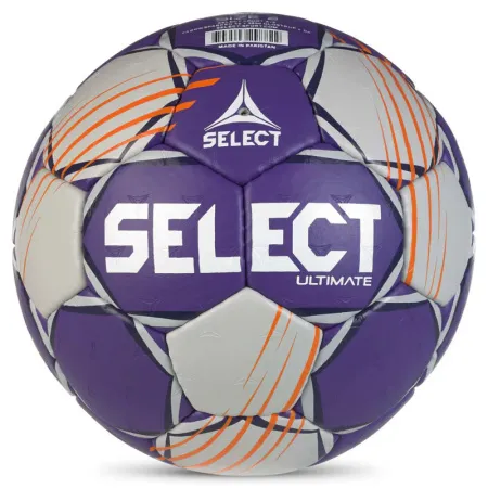 Мяч ганд. SELECT Ultimate Official EHF V24, 1612858999, Senior(р.3), EHF Appr, ПУ, руч.сш, фиол-сер за 15&nbsp;504 ₽ купить в Владивостоке
