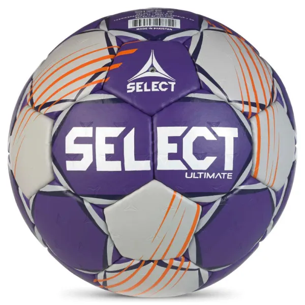 Мяч ганд. SELECT Ultimate Official EHF V24, 1612858999, Senior(р.3), EHF Appr, ПУ, руч.сш, фиол-сер за 15&nbsp;504 ₽ в Владивостоке