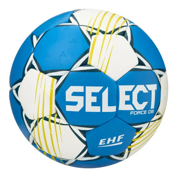Мяч ганд. SELECT HB FORCE DB V25, 1622858205, Senior (р.3), EHF Appr,ПУ, гибр.сш., сине-белый за 8&nbsp;438.80 ₽ в Владивостоке