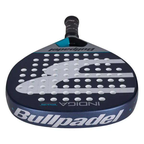 Ракетка для падела BULLPADEL Indiga Power 26, 494416, для начинающих, стекловолокно, темносине-серый за 14&nbsp;672.70 ₽ в Владивостоке
