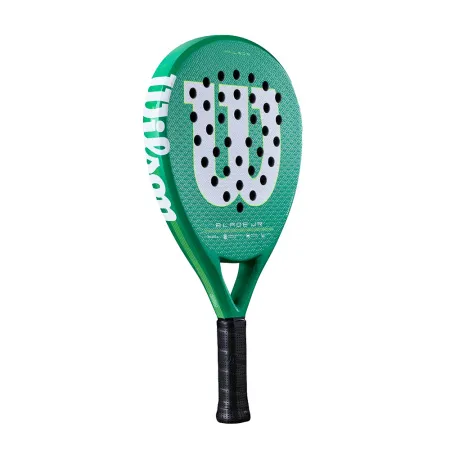 Ракетка для падела WILSON Blade Jr  V4 Padel, WR213811U0, для начин-х, стекловолокно, зеленый за 14&nbsp;934.50 ₽ купить в Владивостоке