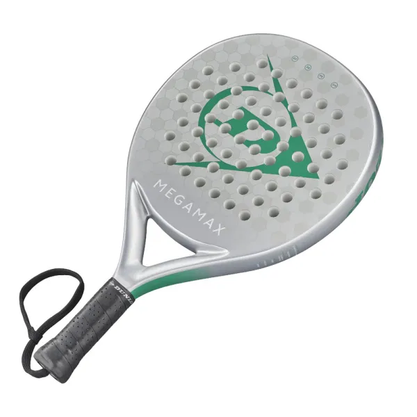 Ракетка для падела Dunlop Megamax Silver, 10370741, для начинающих, графит, серебристый за 11&nbsp;740.20 ₽ в Владивостоке