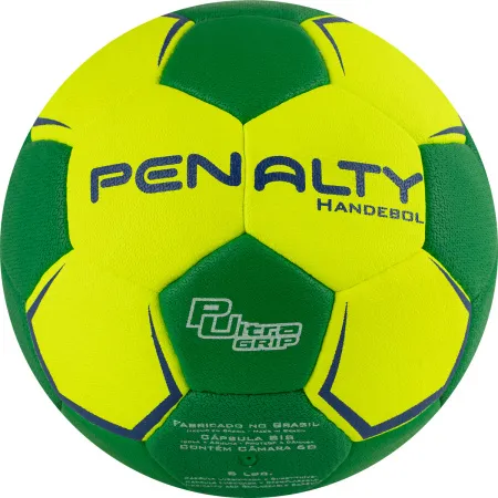 СЦ*Мяч ганд. PENALTY HANDEBOL SUECIA H2L ULTRA GRIP FEMININO, 5115615300-U,р.2,PU,руч.с,жел-зел за 3&nbsp;512.20 ₽ купить в Владивостоке