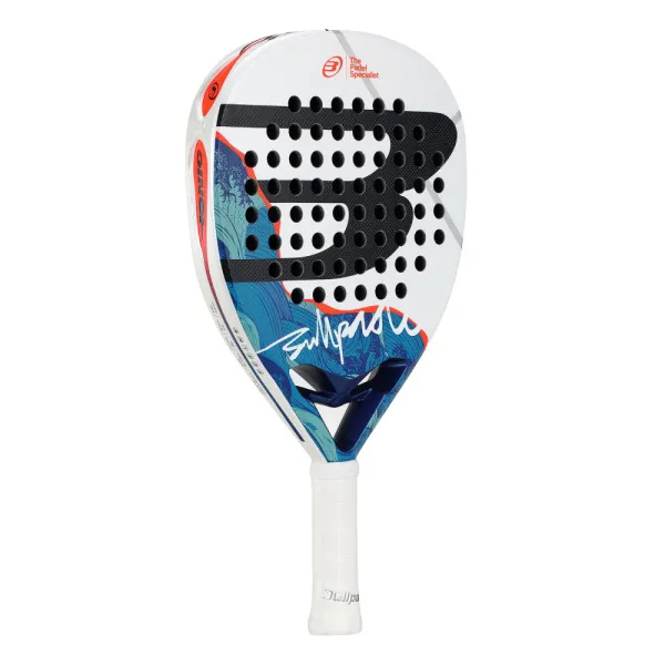 Ракетка для падела BULLPADEL Ionic Power 26, 494411, для продв. игроков, стекловолокно, сине-белый за 28&nbsp;944.20 ₽ в Владивостоке
