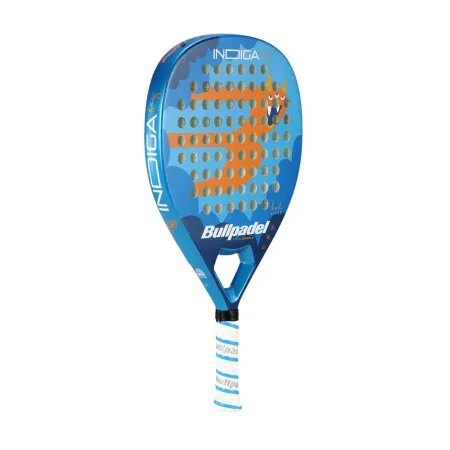Ракетка для падела BULLPADEL Indiga Jr Boy 26, 494422, для начинающих, стекловолокно,сине-оранжевый за 10&nbsp;480.50 ₽ купить в Владивостоке