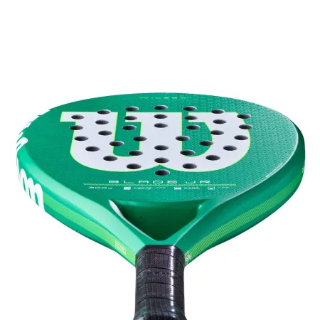 Ракетка для падела WILSON Blade Jr  V4 Padel, WR213811U0, для начин-х, стекловолокно, зеленый за 14&nbsp;934.50 ₽ купить в Владивостоке