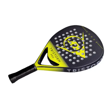 Ракетка для падела Dunlop Tristorm Pro, 10359946, для опытных игроков, графит, черно-желтый за 19&nbsp;643.50 ₽ купить в Владивостоке